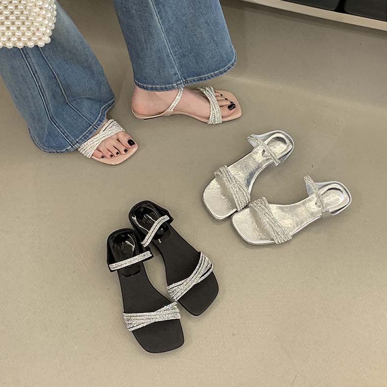 1776320949097_xJDdr8.jpg HMSZ 2026 New Rhinestone Low Heel Slide Sandals for Women Square Toe Roman Style