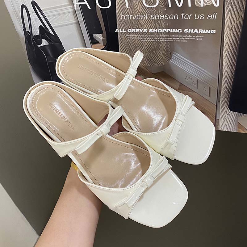 1778308504510_osvypf.jpg HMSZ Women's 3CM Hidden Wedge Slide Sandals with Bow Decor - 2026 Summer Floral Strappy Toe-Open Slippers